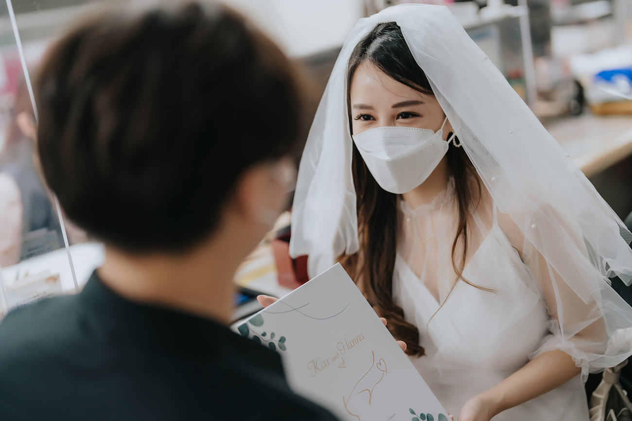 [結婚登記] Kai＆Hanna 登記日@內湖戶政事務所