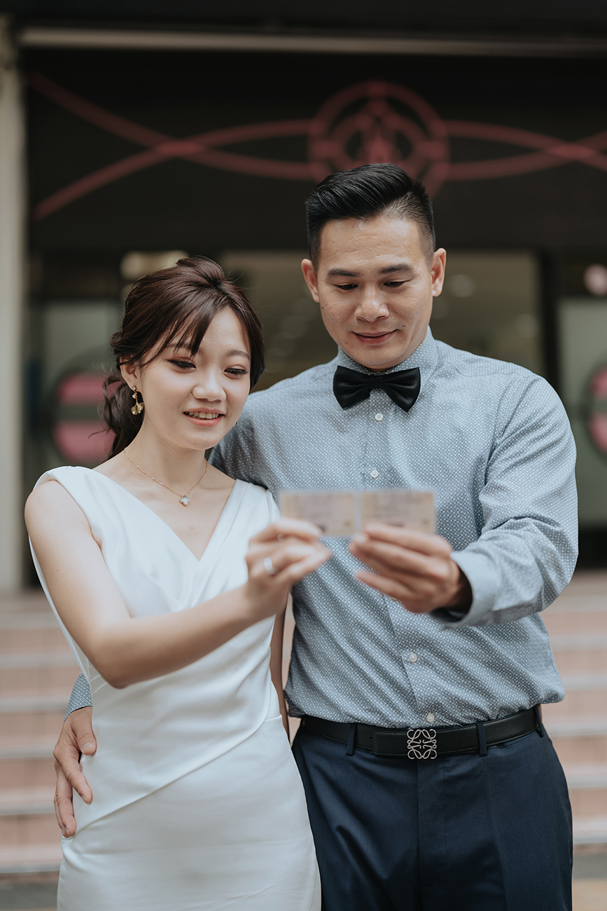 [結婚登記] Shin＆Lu 登記日@中山戶政事務所