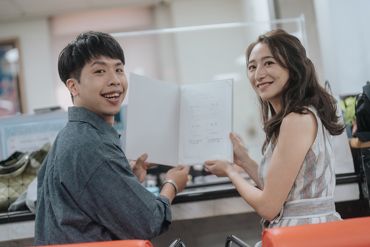 [結婚登記] Donald＆Jennifer 登記日@大安戶政事務所