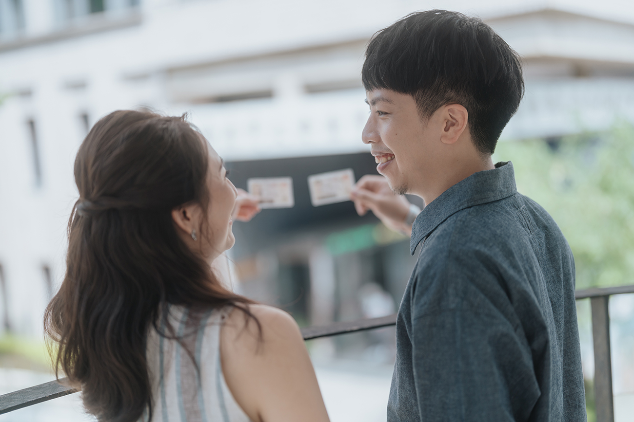 [結婚登記] Donald＆Jennifer 登記日@大安戶政事務所