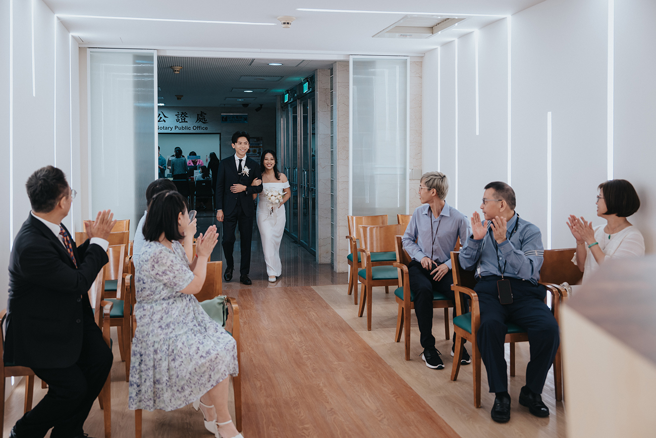 [結婚登記] Ken＆Shine 登記日@內湖戶政事務所