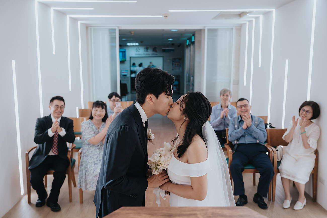 [結婚登記] Ken＆Shine 登記日@內湖戶政事務所