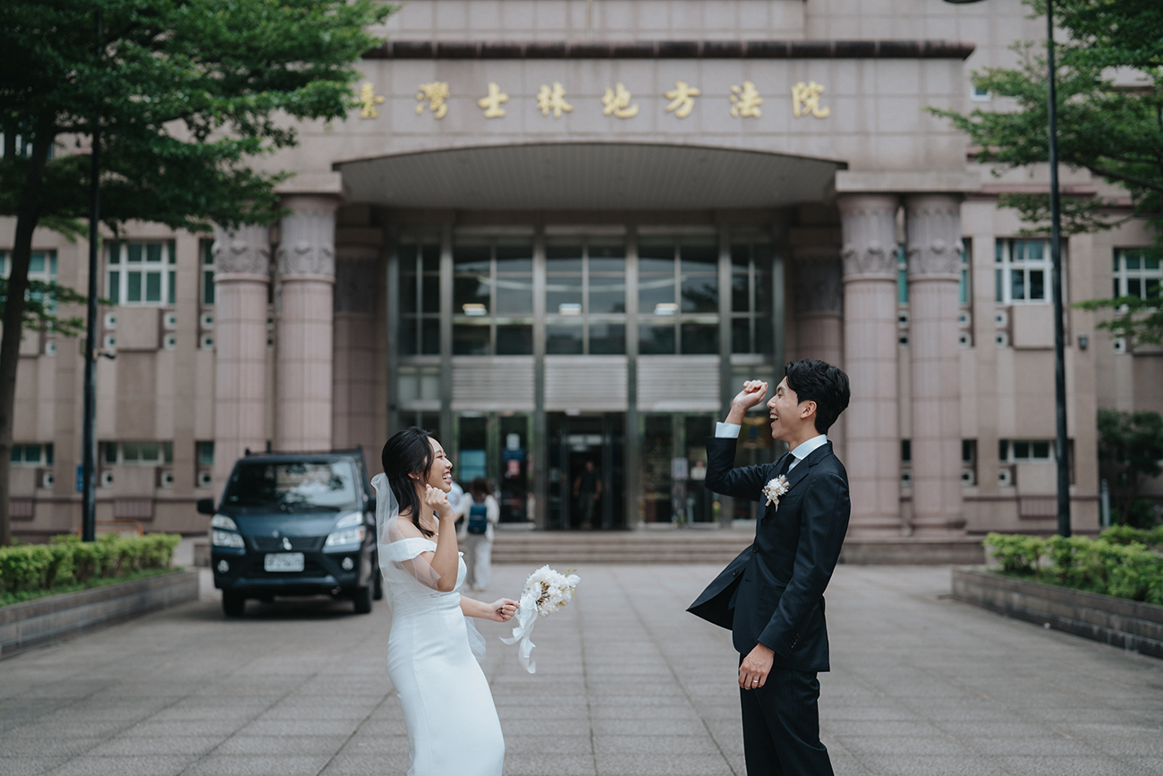 [結婚登記] Ken＆Shine 登記日@內湖戶政事務所