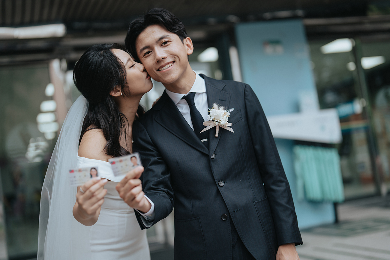 [結婚登記] Ken＆Shine 登記日@內湖戶政事務所