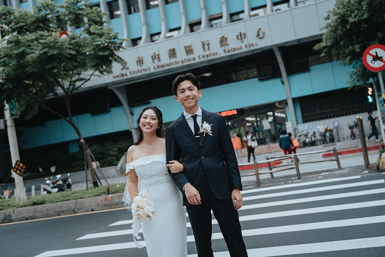 [結婚登記] Ken＆Shine 登記日@內湖戶政事務所