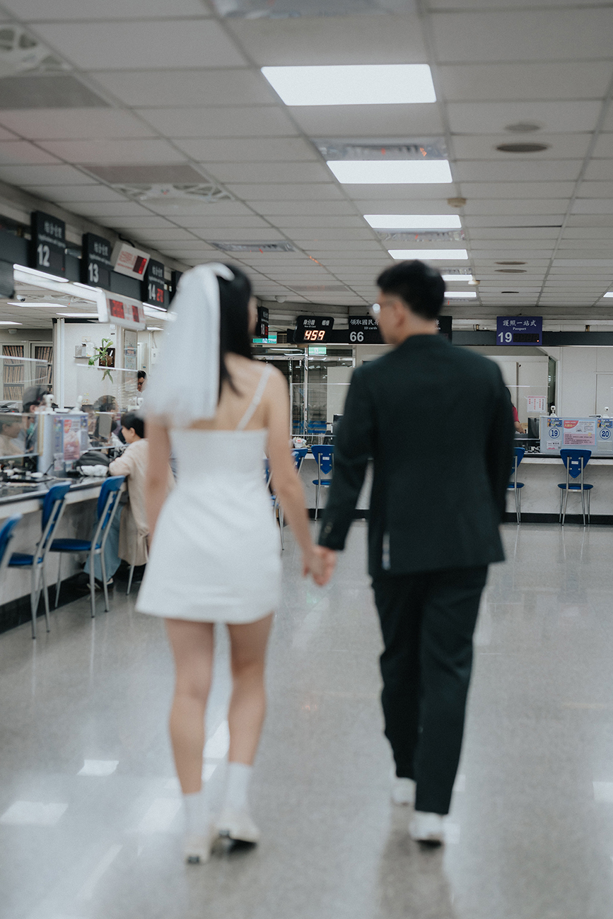 [結婚登記] Jimmy＆Ann 登記日@大安戶政事務所