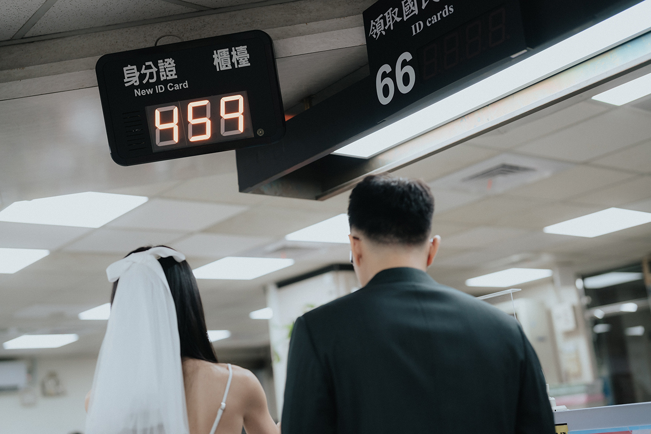[結婚登記] Jimmy＆Ann 登記日@大安戶政事務所