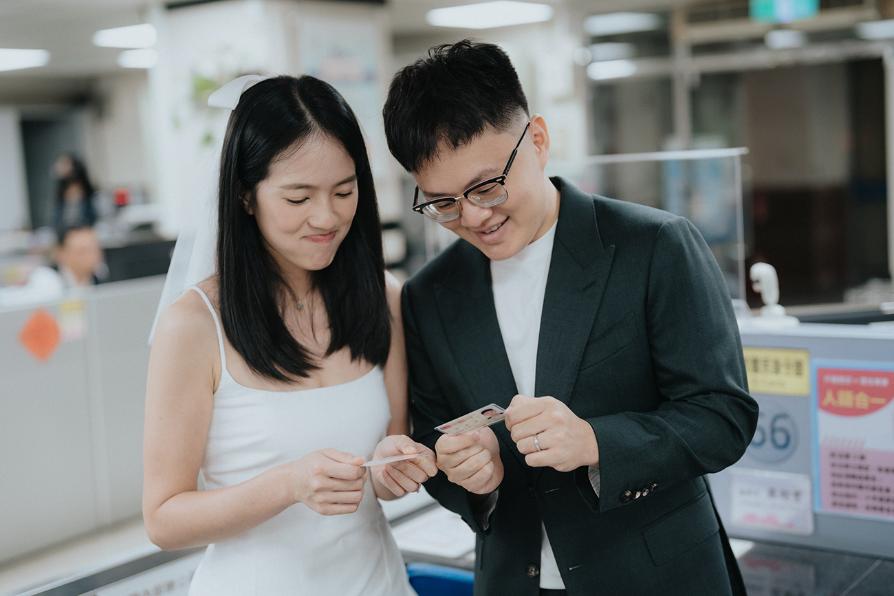 [結婚登記] Jimmy＆Ann 登記日@大安戶政事務所