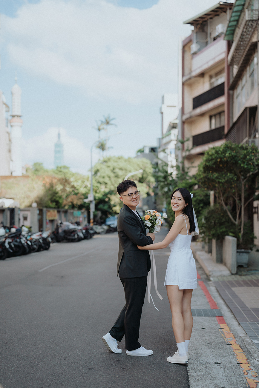 [結婚登記] Jimmy＆Ann 登記日@大安戶政事務所