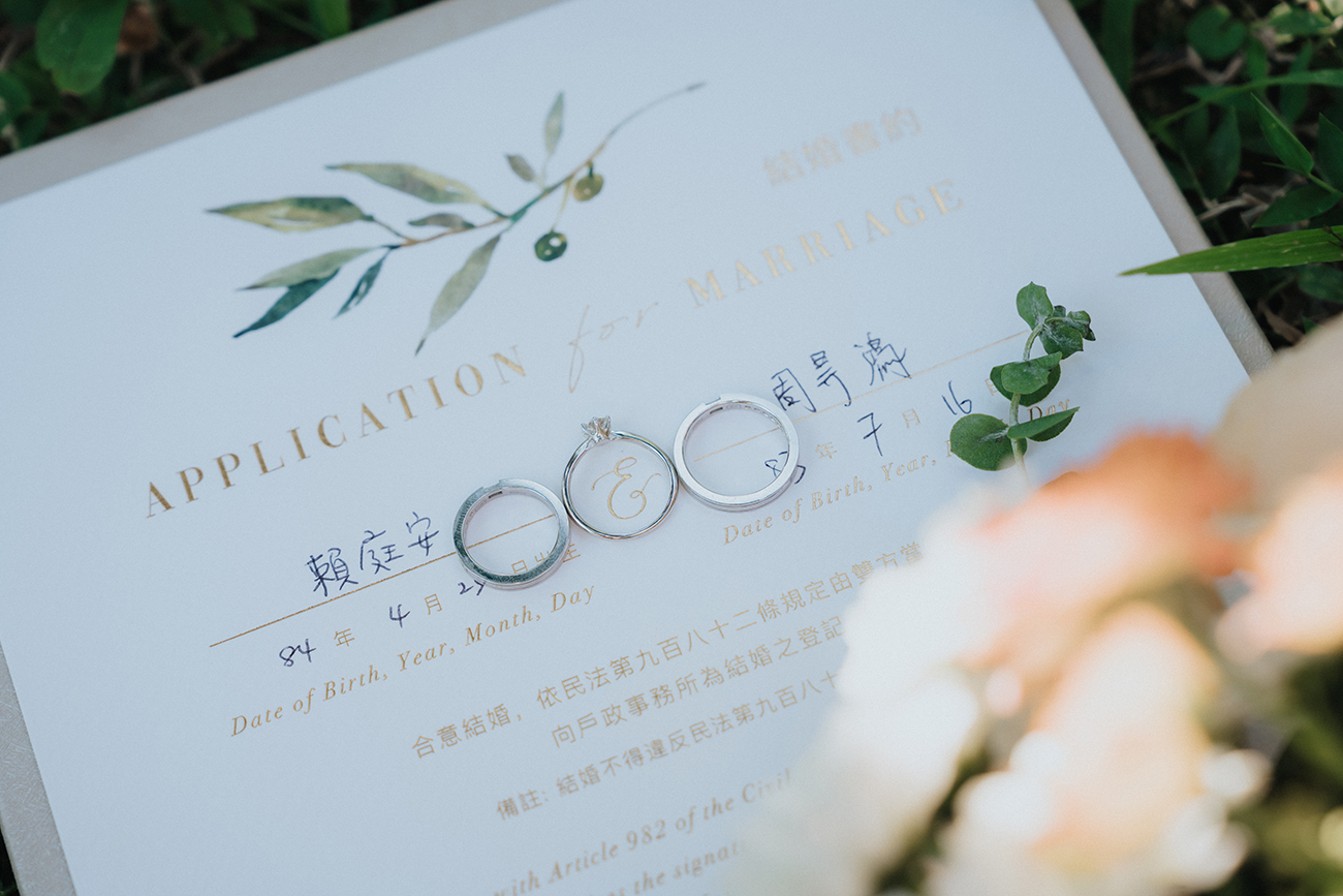 [結婚登記] Jimmy＆Ann 登記日@大安戶政事務所