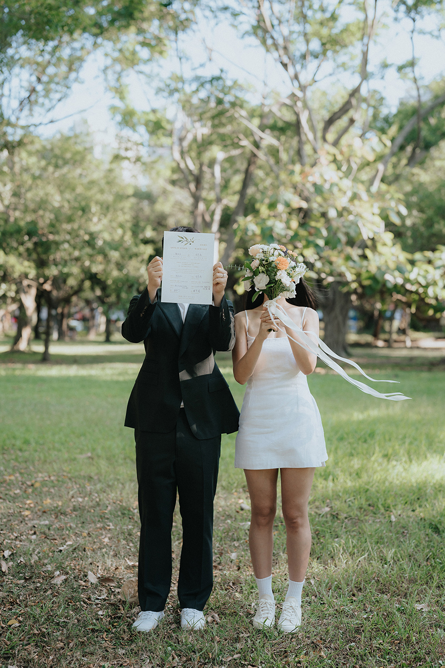 [結婚登記] Jimmy＆Ann 登記日@大安戶政事務所