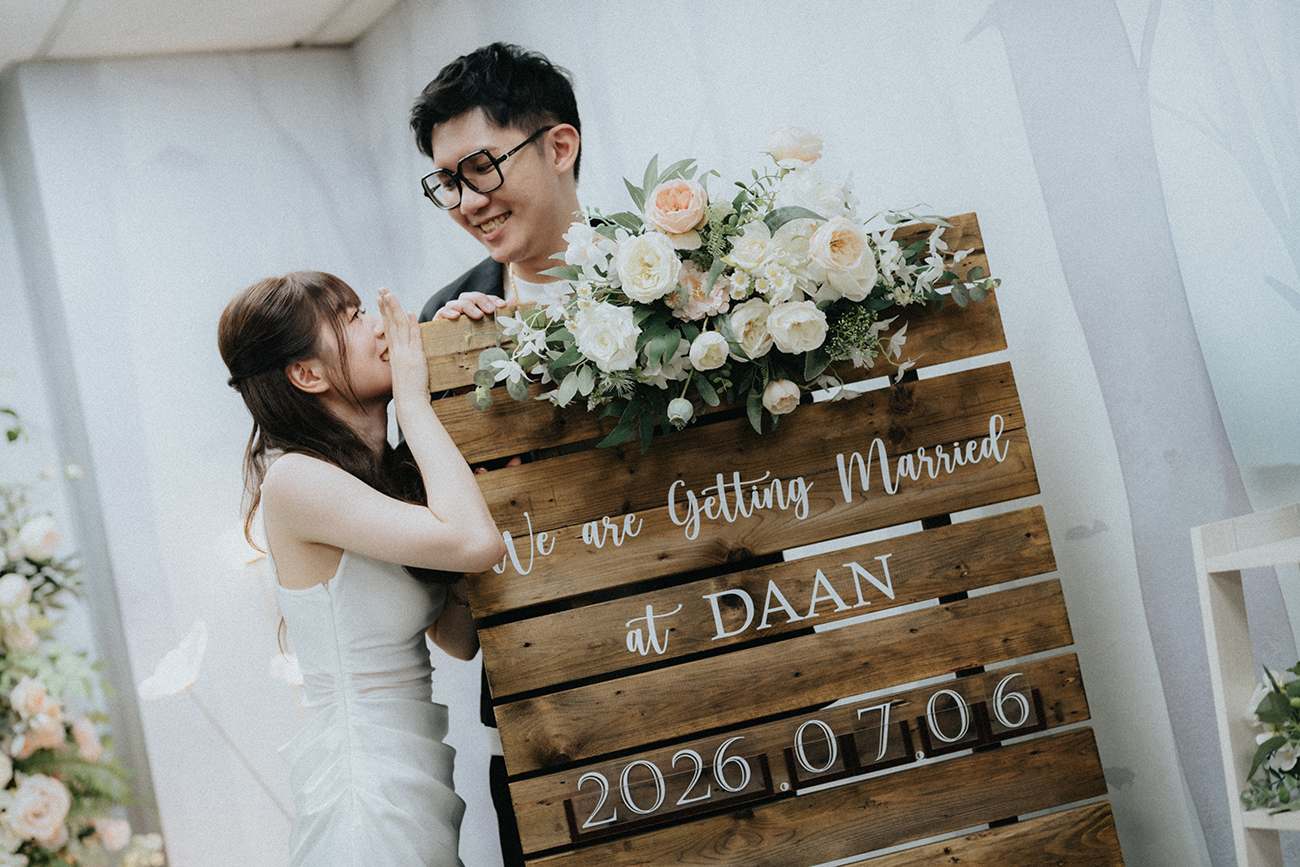 [結婚登記] Dada＆Lena 登記日@大安戶政事務所