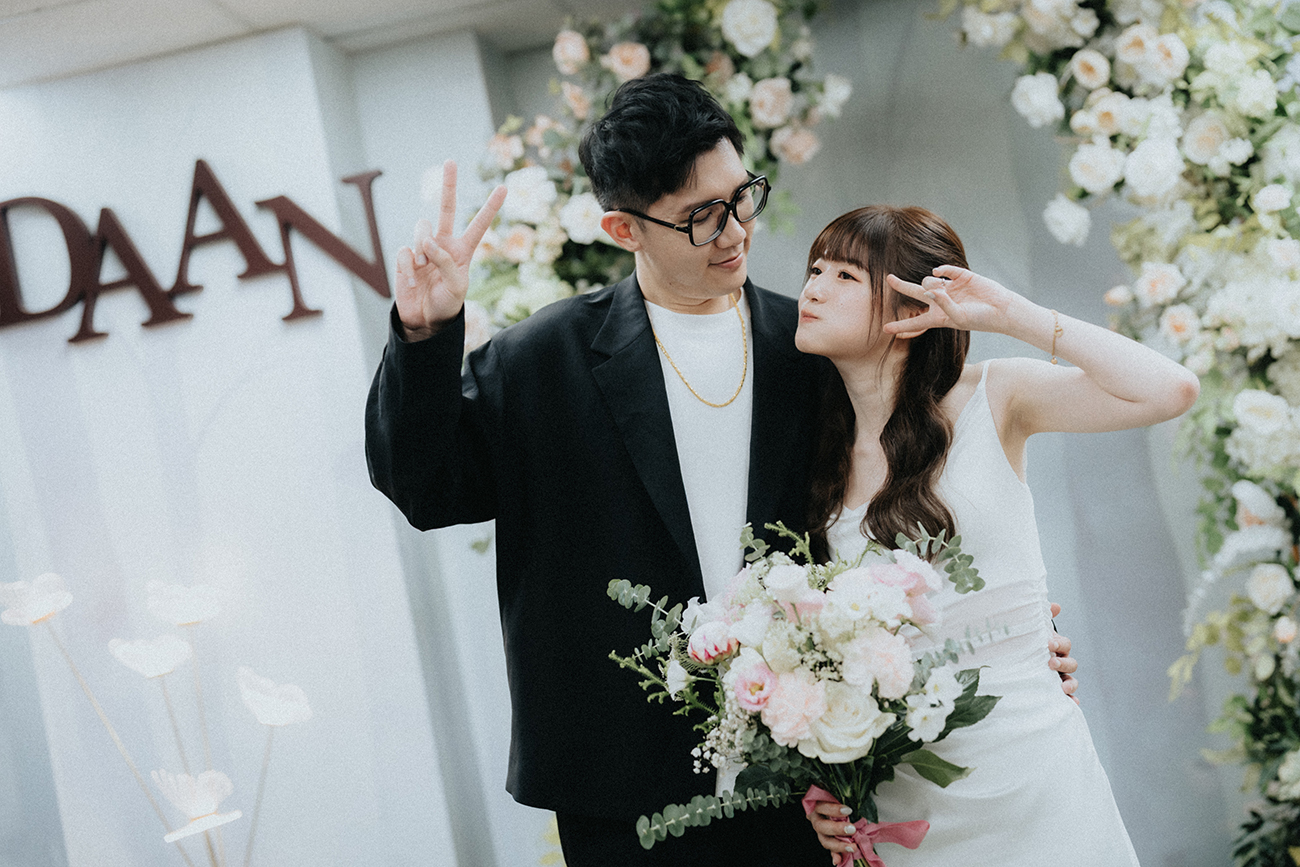 [結婚登記] Dada＆Lena 登記日@大安戶政事務所