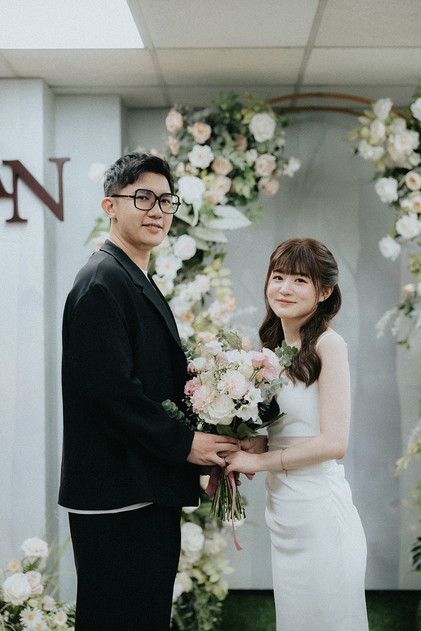 [結婚登記] Dada＆Lena 登記日@大安戶政事務所