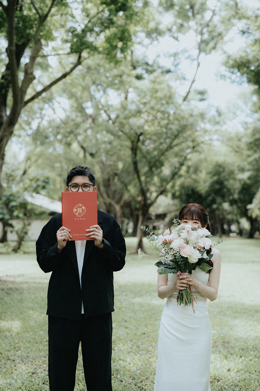 [結婚登記] Dada＆Lena 登記日@大安戶政事務所