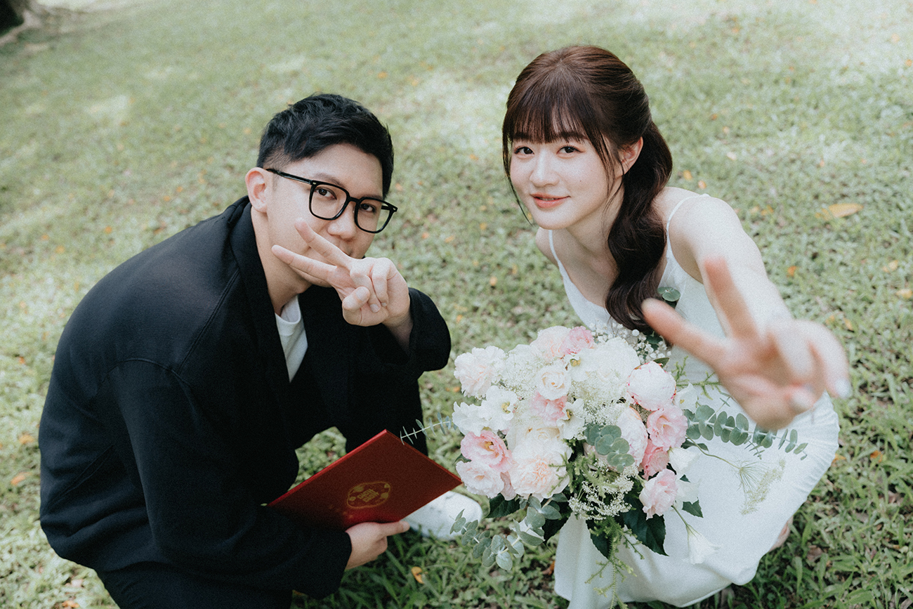 [結婚登記] Dada＆Lena 登記日@大安戶政事務所