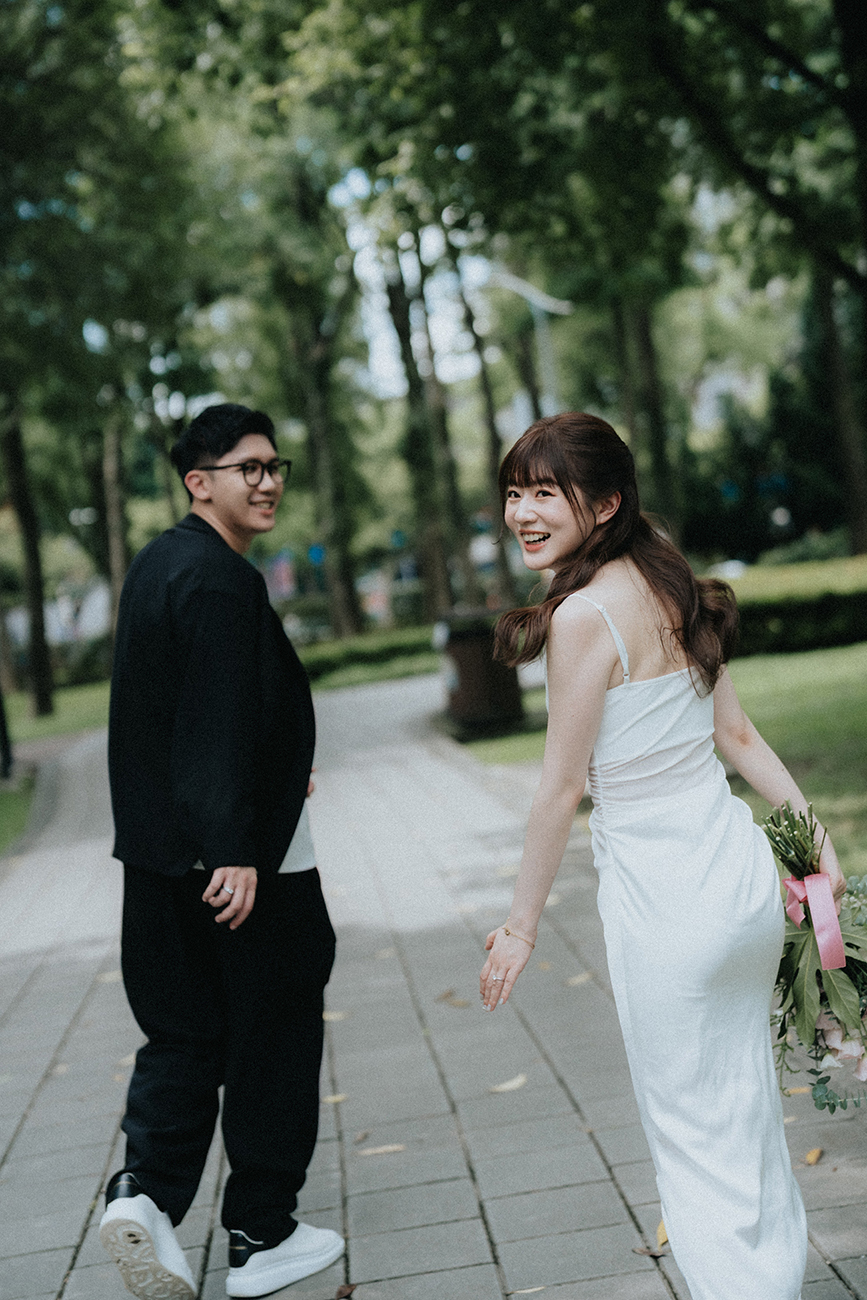 [結婚登記] Dada＆Lena 登記日@大安戶政事務所