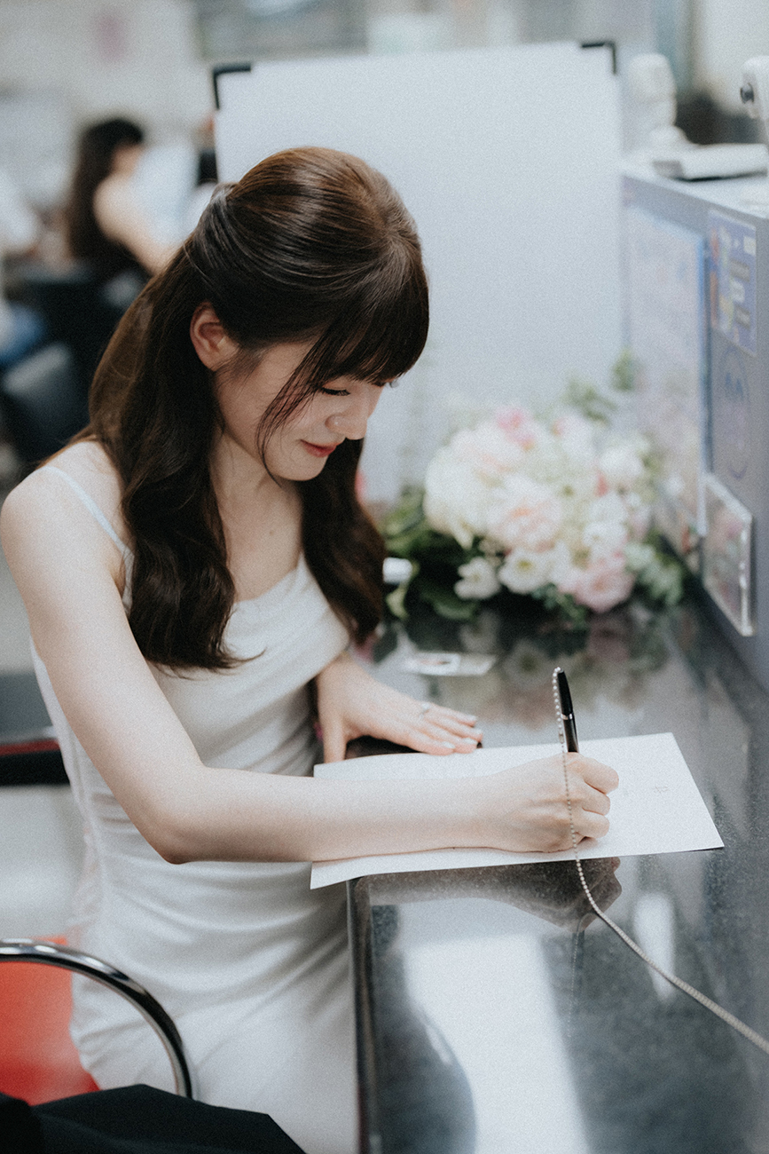 [結婚登記] Dada＆Lena 登記日@大安戶政事務所
