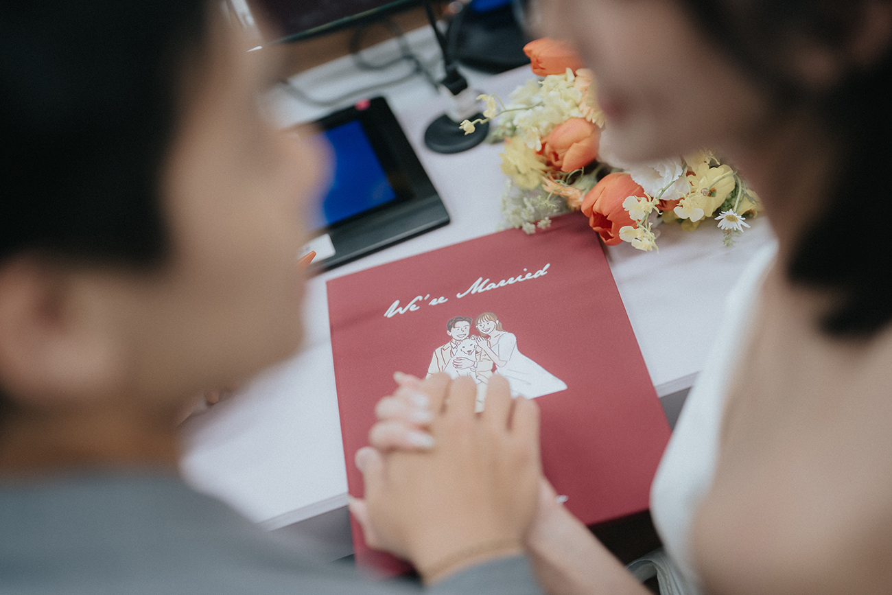 [結婚登記] Kai＆Emily 登記日@士林戶政事務所
