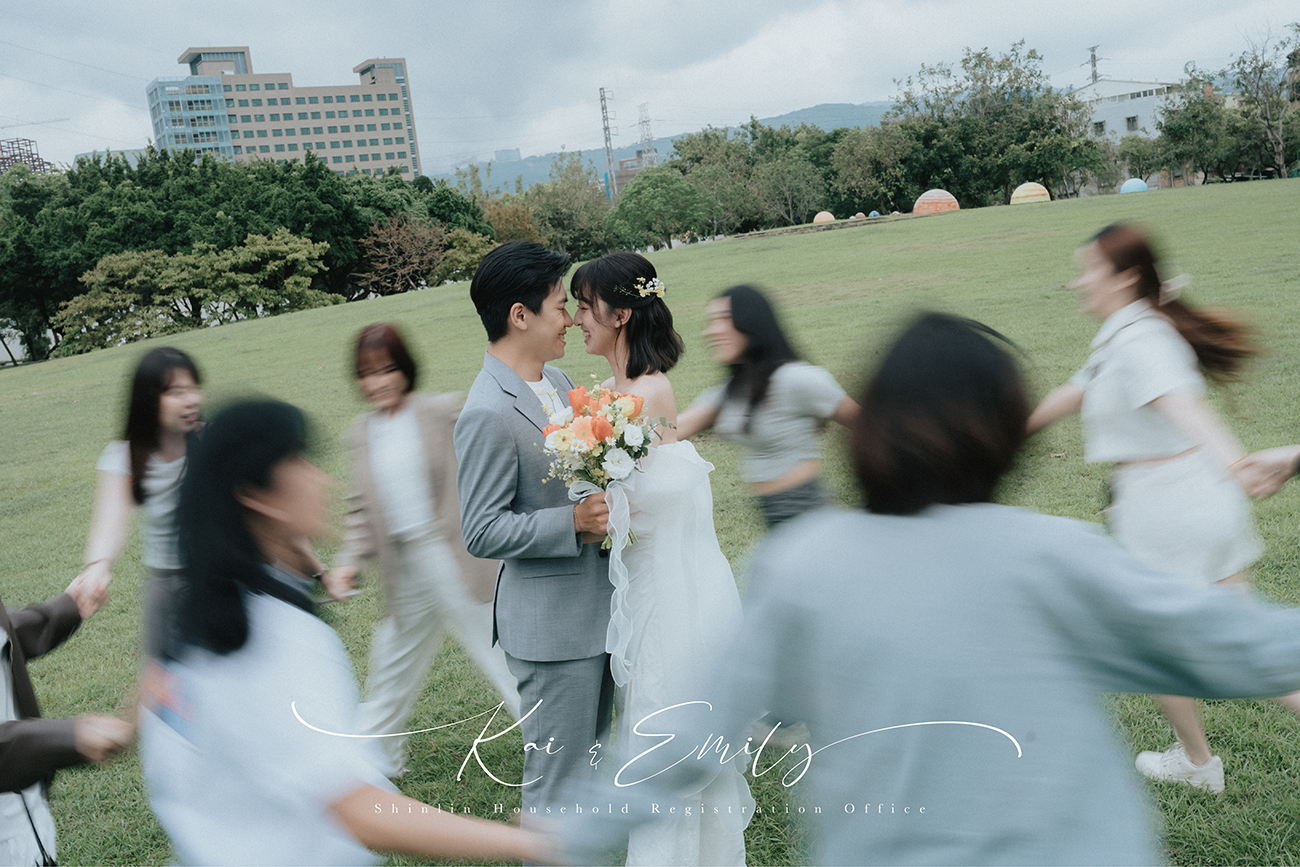 [結婚登記] Kai＆Emily 登記日@士林戶政事務所