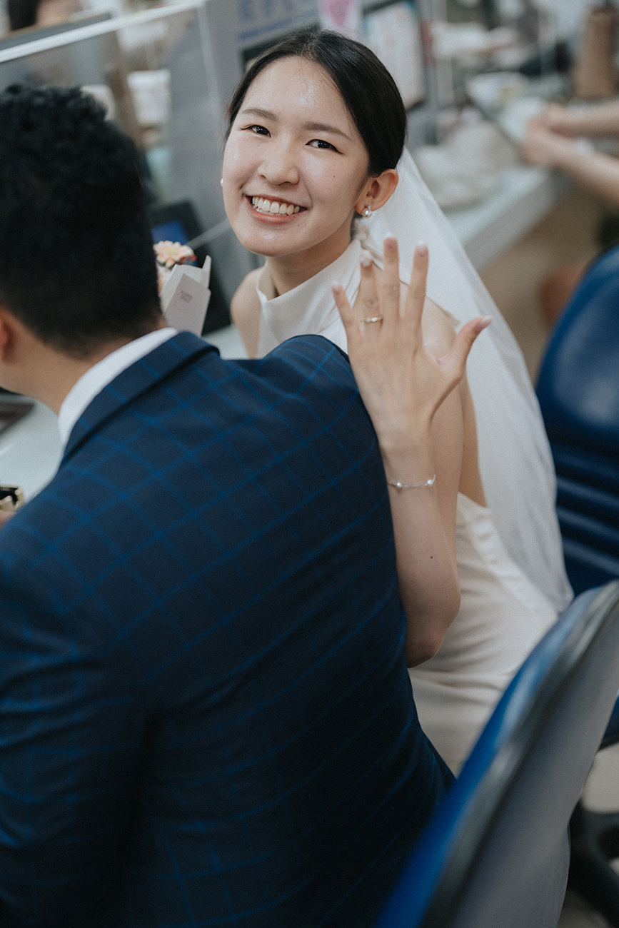 [結婚登記] Rhody＆Diana 登記日@三重戶政事務所