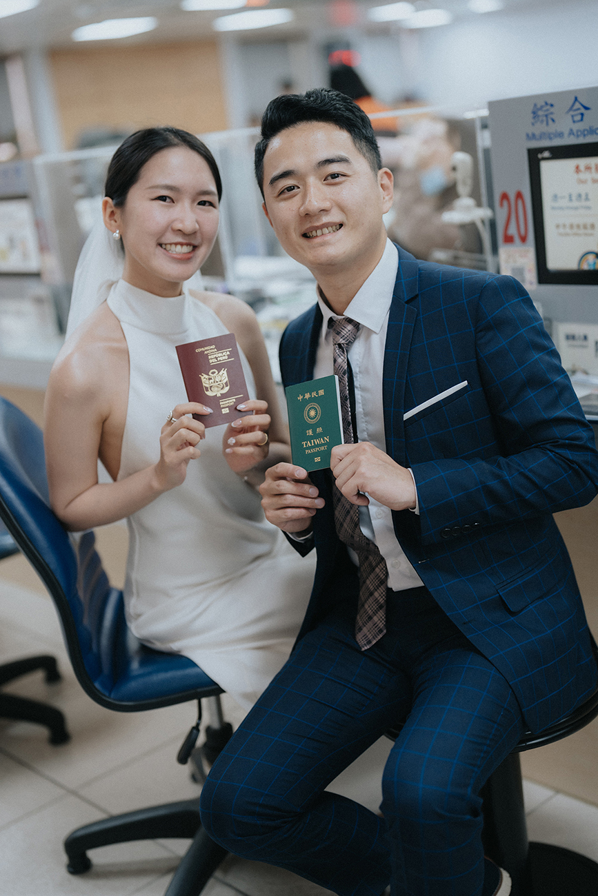 [結婚登記] Rhody＆Diana 登記日@三重戶政事務所