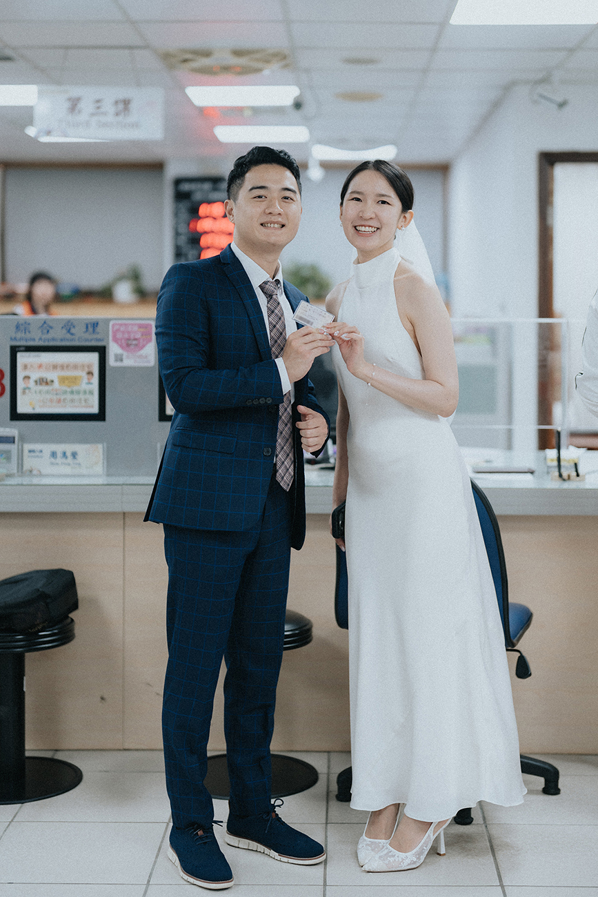 [結婚登記] Rhody＆Diana 登記日@三重戶政事務所