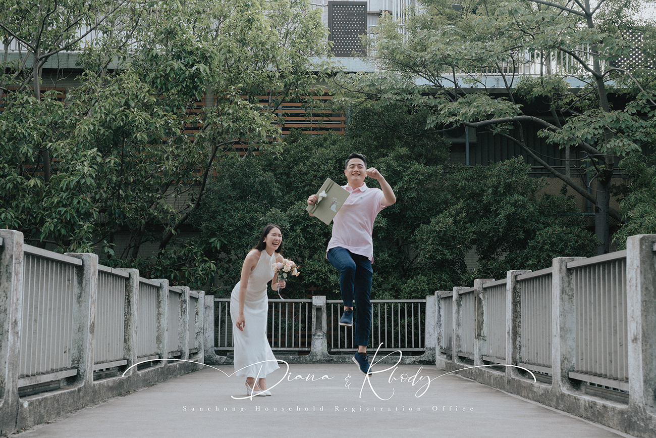 [結婚登記] Rhody＆Diana 登記日@三重戶政事務所